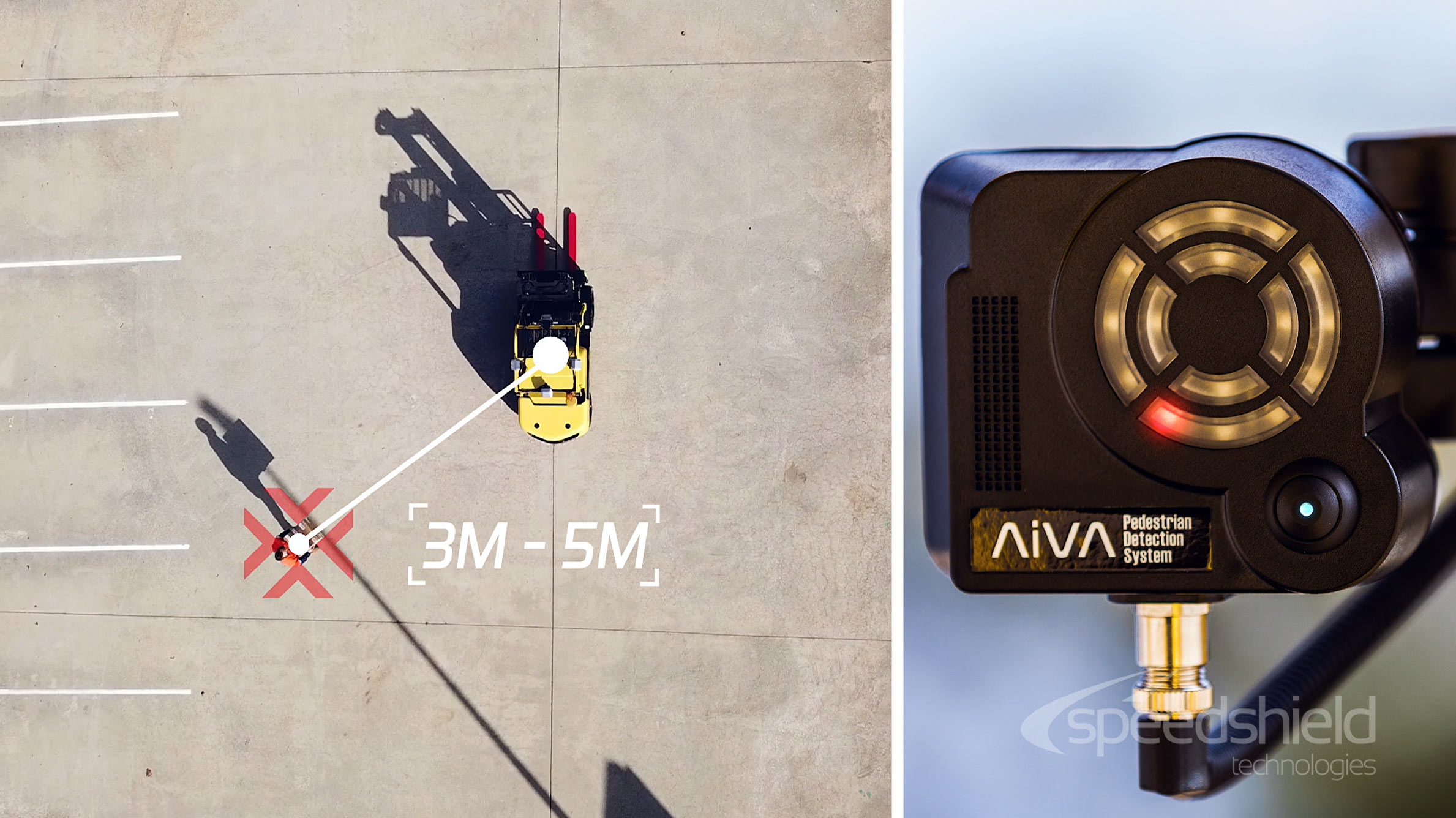 AiVA pedestrian protection system demo