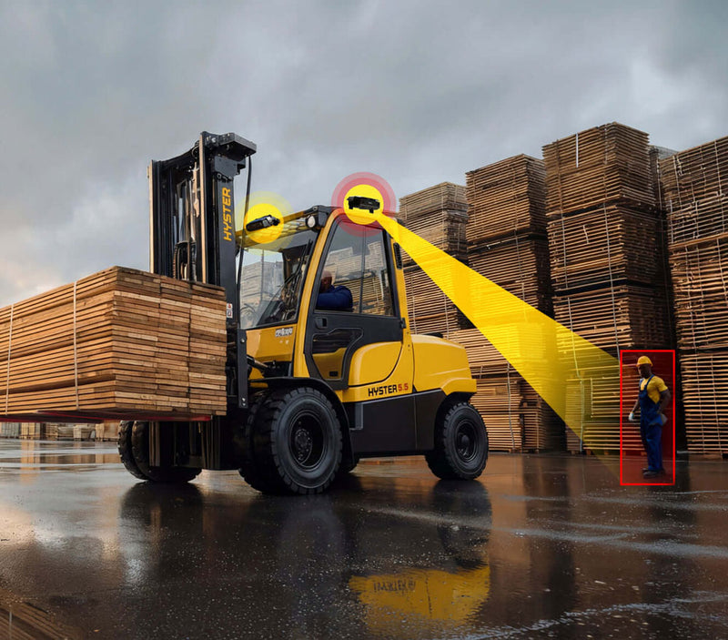 AI-Powered Pedestrian Safety Around Industrial Equipment